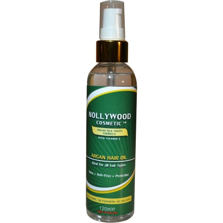 Nollywood Cosmetics Argan Oil Silk Touch Formula -120ml